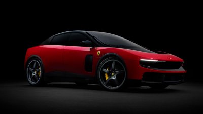 Ferrari Luce rijdt als een raket maar klinkt als een gitaar